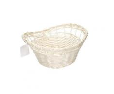 Obstkorb oval wei medium, 1 St
