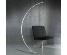 Wofi Luz LED Bogenleuchte mit Dimmer B: 102,5 H: 185 cm, chrom/satiniert 3682.01.01.0500, EEK: A+. Diese Leuchte enthält eingebaute LED-Lampen. A++ (LED), A+ (LED), A (LED). Die Lampen können in der Leuchte nicht ausgetauscht werden.