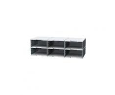 Exacompta Ablagesystem Modulodoc Jumbo DIN A4+ 60 Blatt Grau 28 8 x 35 x 11 cm