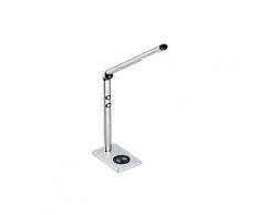 CEP Schreibtischlampe Qi Charger Silber