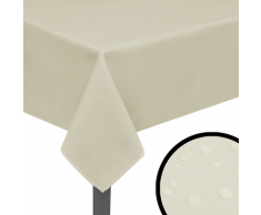 vidaXL Tischdecken 5 Stk Creme 250x130 cm