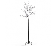 vidaXL Lichterbaum 210 cm 180 LEDs weiß