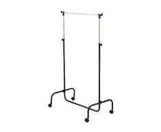 ROLLER Kleiderwagen, Garderobe Tini schwarz