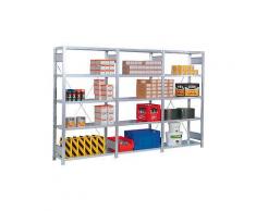 Regalwerk BERT Lagerregal Grundfeld HxBxT 2500x1005x500mm 6 Fachböden Fachlast 250kg