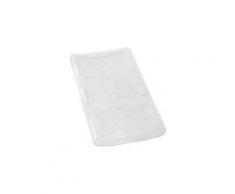WENKO Wanneneinlage Florida, 70,5 x 36,5 cm, Wanneneinlage mit Rutschstopp-Struktur für höchste Sicherheit, Farbe: weiß
