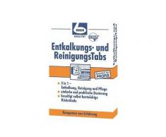 Dr. Becher Entkalkungs- und ReinigungsTabs, Entkalkung von Spül-, Kaffee- und Waschmaschinen, 1 Packung = 8 Tabs