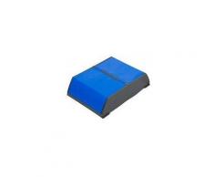Vermop Equipe Schwenkdeckel für Reinigungswagen, passend für Equipe Wäschetransportwagen 2 x 120 l, Farbe: blau