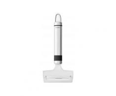 Brabantia Profile Edelstahl Käsehobel für Weichkäse, Für butterweichen Käse der nicht kleben bleibt, 1 Stück, Maße: 17 x 7,5 x 1,3 cm