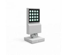 Artemide Cefiso 20 Wand-/Bodenleuchte B: 19,5 T: 19,5 H: 43 cm, LED 35W 32° 3000K hellgrau T418139W00, EEK: A+. Diese Leuchte enthält eingebaute LED-Lampen. A++ (LED), A+ (LED), A (LED). Die Lampen können in der Leuchte nicht ausgetauscht werden.