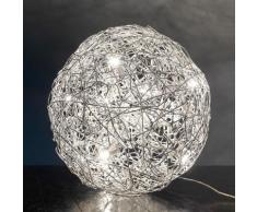 Catellani & Smith Fil de Fer 230V Bodenleuchte mit Dimmer Ø 120 cm, aluminium F12230, EEK: A+. Diese Leuchte ist geeignet für Leuchtmittel der Energieklassen: A+, A, B, C, D, E. Die Leuchte wird verkauft mit einem Leuchtmittel der Energieklasse: D.