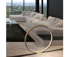 Cini&Nils Assolo 70 terra LED Bodenleuchte mit Dimmer Ø 70 T: 17,5 cm, gold matt ACCNASL.G1572, EEK: A+. Diese Leuchte enthält eingebaute LED-Lampen. A++ (LED), A+ (LED), A (LED). Die Lampen können in der Leuchte nicht ausgetauscht werden.