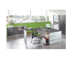 LUGANO Büromöbel Set, 1 Arbeitsplatz 450x550