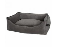 Nobby Hundebett eckig Wilco dunkelgrau, Maße: 75 x 60 x 23 cm