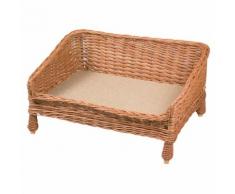 Karlie Flamingo Hundesofa Rattan, Maße: 60 x 45 x 36 cm