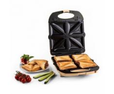 Klarstein - Trinity 3in1 Sandwich Maker XXL 1300 W creme