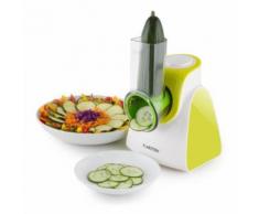 Klarstein - Carrot & Rock Salatschneider Gemüsehobel Reibe 150W 5 Aufsätze grün