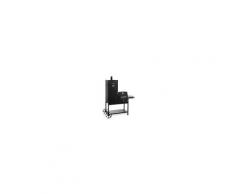 Klarstein - Fleischbrocken Holzkohlegrill Smoker Räucherofen BBQ-Grill schwarz