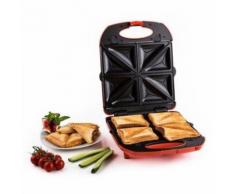 Klarstein - Trinity 3in1 Sandwich Maker XXL 1300 W rot