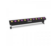 Beamz - LCB216 Lichteffekt-Leiste 12 x 18 Watt 6-in-1 Hex-LED RGBAWUV DMX