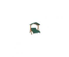 Blumfeldt - Aruba Hollywoodschaukel Gartenschaukel 130 cm 2-Sitzer Massivholz