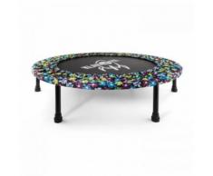 KLARFIT - Rocketbaby 5 Trampolin 96cm Sprungfläche Blumenmuster