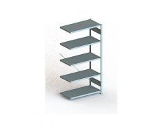 Meta Steckregal Anbauregal CLIP 100 S3 AR 2000 x 1000 x 500 mm 5 Böden, verzinkt zerlegte Rahmen