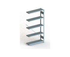 Meta Steckregal Anbauregal CLIP 150 S3 AR 2000 x 1000 x 300 mm 5 Böden, verzinkt zerlegte Rahmen