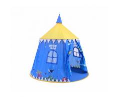 Spielzelt Schloss für Kinder - Blau