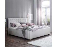 Komfortbett in Weiß Bettkasten