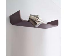 Wohnzimmer Wandboard im Retro Design Bronzefarben