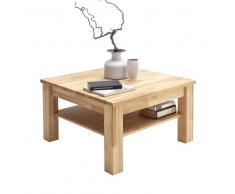 Sofatisch aus Kernbuche Massivholz 80 cm breit
