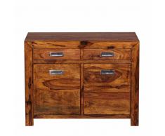 Flur Kommode aus Sheesham Massivholz 90 cm breit