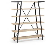 Bücherregal im Loft Style 180 cm hoch