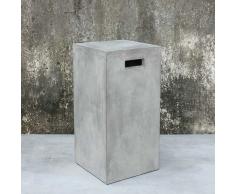 Blumensäule mit Leichtbeton bezogen 30 cm breit