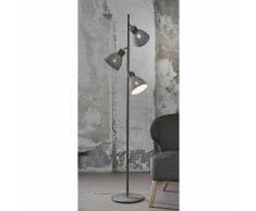 Stehlampe aus Stahl verstellbar