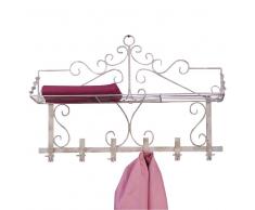 Wandgarderobe im Italienischen Design Weiß Gold