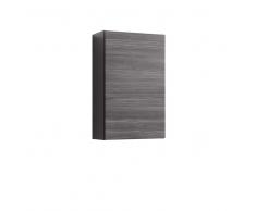 Badezimmer Hängeschrank in Lärche Anthrazit 40 cm breit