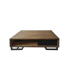 Wohnzimmer Couchtisch im Loft Design Holz