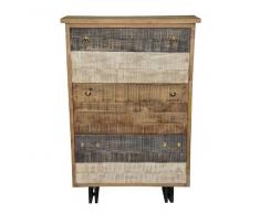 Schuhschrank mit Klappen Loft Design