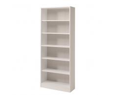 Bücherregal in Weiß 80 cm