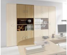 Büroschrank in Ahornfarben