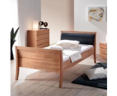 Seniorenbett in Buchefarben