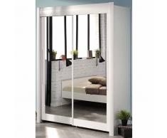 Schwebetürenschrank mit Spiegel 2 türig