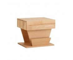 Design Nachttisch aus Kernbuche Massivholz modern