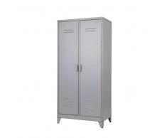 Metallschrank im Spind Design 2 türig