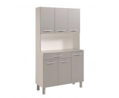 Esszimmer Buffet in Grau Weiß