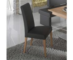 Polsterstuhl in Braun Esszimmer (2er Set)