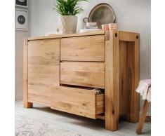 Schlafzimmer Sideboard aus Wildeiche Massivholz grifflos