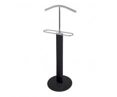 Stummer Diener in Schwarz Silber