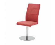 Drehstuhl für Esszimmer Rot (2er Set)